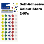 Marlin self adhesive Star Labels